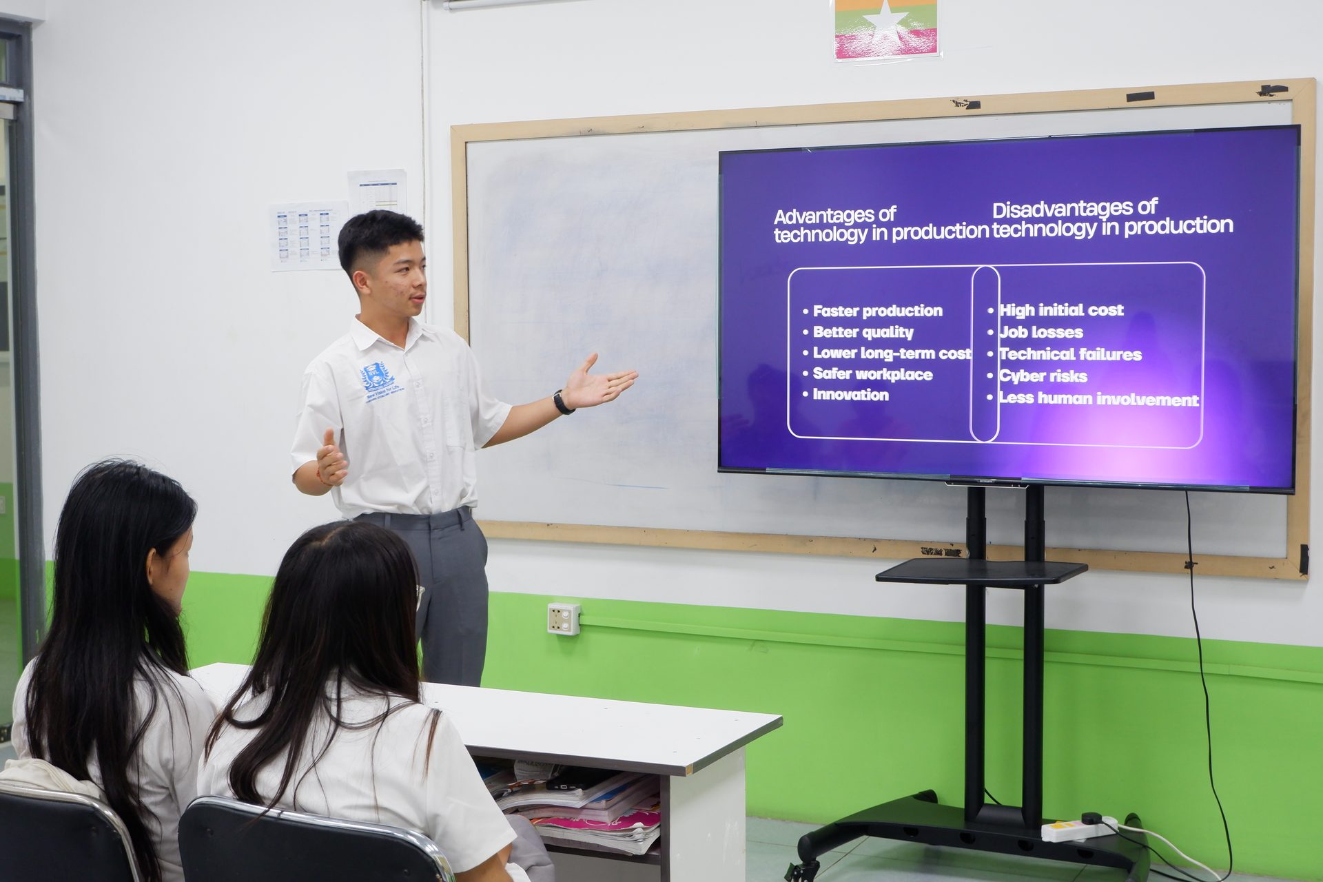 Upper Secondary student presentation